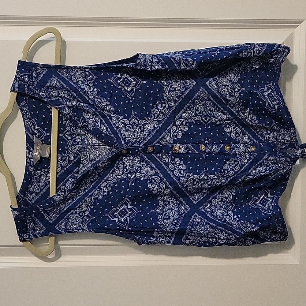 Natural Reflections paisley print blouse